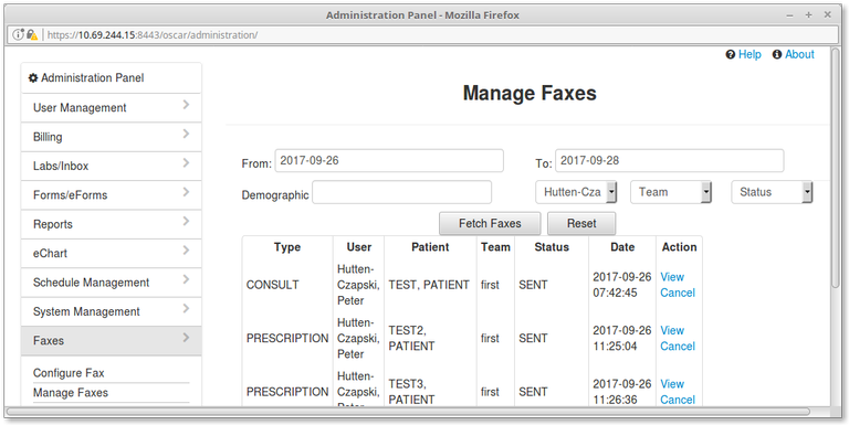 15 Manage Faxes