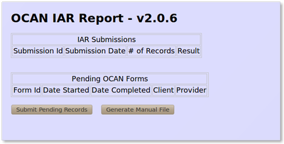 11x OCAN IAR Report Setting