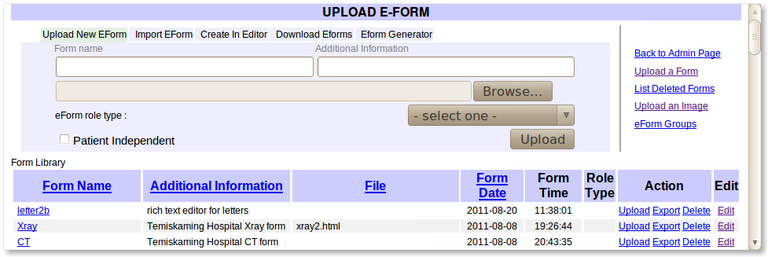 11x Upload eForm 