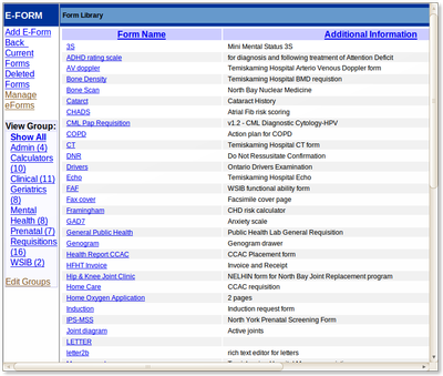 eForm Library